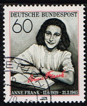 Duitsland (BRD) 1979 Anne Frank gestempelt Michel nr 1013