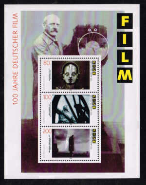 Duitsland (BRD) 1995 blok '100 Jahre Deutscher Film' nr 1815-1817