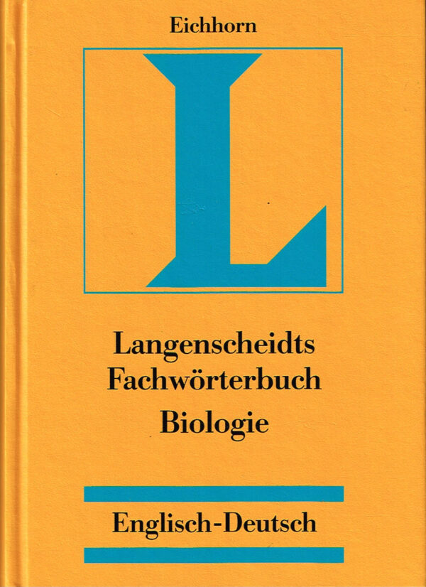 Langenscheidt fachworterbuch Biologie Englisch - Deutsch ISBN 9783861171225