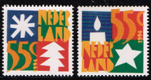 Nederland 1994 Decemberzegels NVPH 1628-29