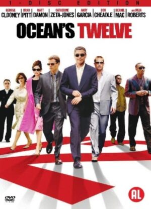 Ocean's Twelve - George Clooney, Brad Pitt, Catherine Zeta-Jones, Julia Roberts EAN 7321932389487