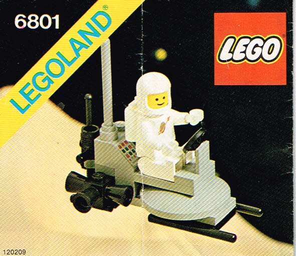 Lego Legoland 6801 ruimte buggy
