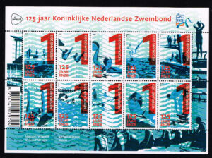 Nederland 2013 125 jaar KNZB NVPH V3079-3088