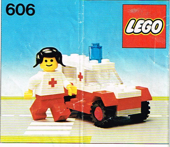 Lego Legoland 606 ambulance