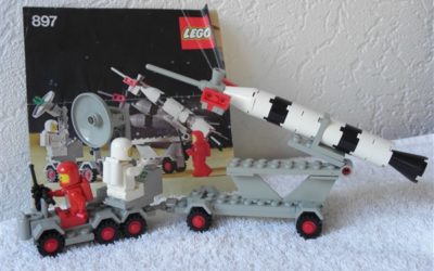 Lego Legoland 897 ruimte lanceer voertuig