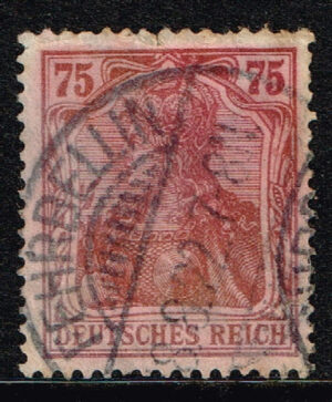 Duitsland Deutsches Reich 1920 Germania gestempelt Michel nr 148