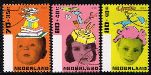 Nederland 1996 Kinderzegels NVPH 1698-1700 gestempeld