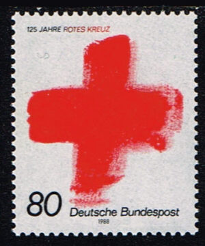 Duitsland (BRD) 1988 125 Jahre Internationales Rotes Kreuz Michel 1387