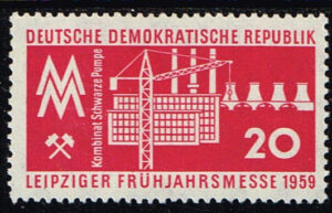 Duitsland (DDR) 1959 Leipziger Frühjahrsmesse Michel 678