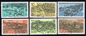 Duitsland (DDR) 1988 Cities Michel 3161-3166