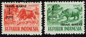 Indonesië 1963 Irian Barat Frankeerzegels Dierenserie