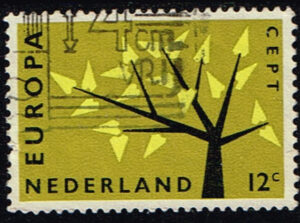 Nederland 1962 Europa CEPT gestempeld NVPH 777