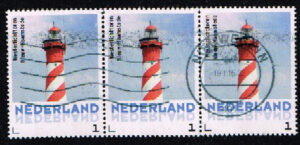 Nederland 2014 Persoonlijke postzegel Vuurtorens Westerlichttoren gestempeld