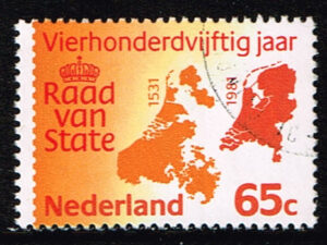 Nederland 1981 450 jaar Raad van State gestempeld NVPH 1227