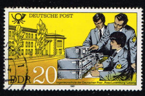 Duitsland (DDR) 1981 Bildungseinrichtungen der Deutschen Post 20 pf gestempelt Michel nr 2586