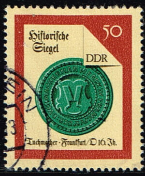 Duitsland (DDR) 1988 Historische Siegel gestempelt Michel 3159
