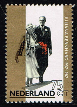 Nederland 1987 Jubileumzegel 50 jaar huwelijk NVPH 1367