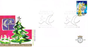 Nederland 2000 FDC Decemberzegel onbeschreven NVPH E428