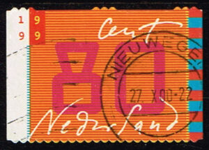 Nederland 1999 Voor uw brieven gestempeld NVPH 1837b
