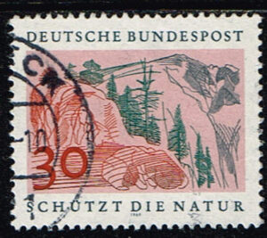 Duitsland (BRD) 1969 Naturschutzjahr gestempelt Michel nr 593