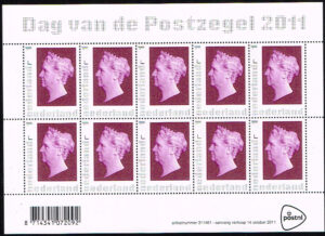 Nederland 2011 Dag van de Postzegel vel NVPH V2885