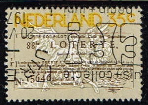 Nederland 1976 200 jaar Staatsloterij gestempeld NVPH 1084