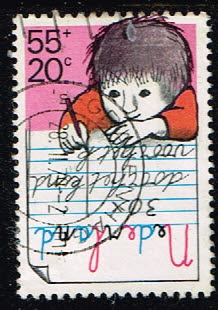 Nederland 1978 Kinderzegels schrijven gestempeld NVPH 1169