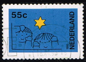 Nederland 1995 Decemberzegels gestempeld NVPH 1662