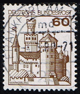 Duitsland (BRD) 1977 Burgen und Schlösser gestempelt Michel nr 917