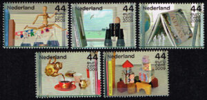Nederland 2009 Jubileumzegels Goede doelen NVPH 2645-2649