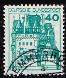 Duitsland (BRD) 1977 Burgen und Schlösser gestempelt Michel nr 915