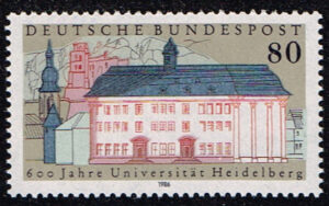 Duitsland (BRD) 1986 Universität Heidelberg Michel nr 1299