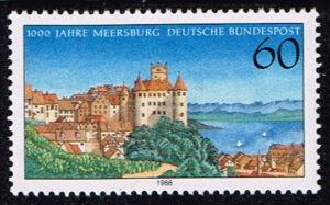 Duitsland (BRD) 1988 1000 Jahre Meersburg Michel nr 1376